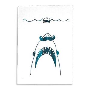 "People Are Friends, Not Food" : multicolor print